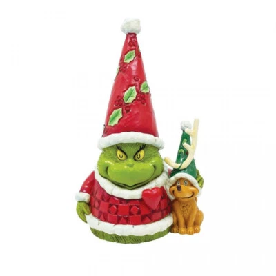 Enesco Jim Shore Grinch-Grinch and Max Gnome #6010777