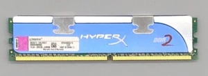 Kingston HyperX Blu Desktop DDR2 1GBx1 800Mhz PC2-6400 CL5 240-Pin - Picture 1 of 3
