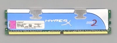 Kingston HyperX Blu Desktop DDR2 1GBx1 800Mhz PC2-6400 CL5 240-Pin - Image 1 of 3