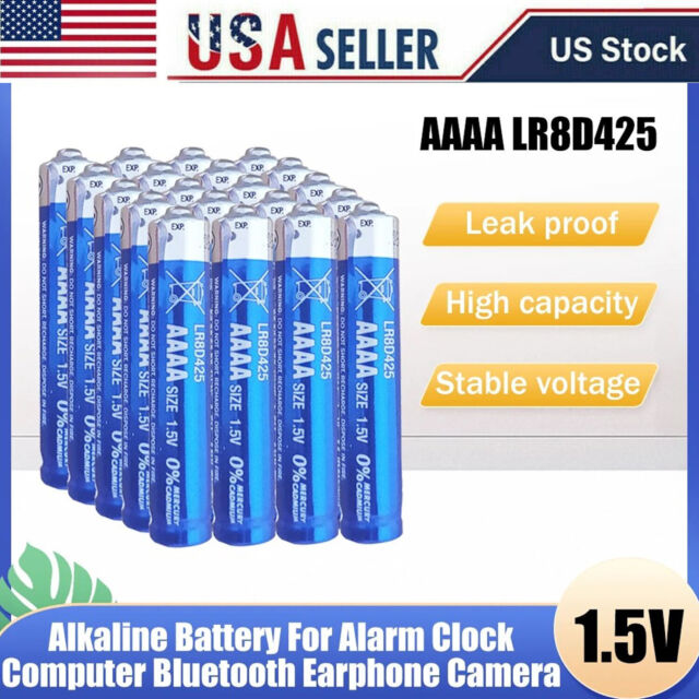 Pilas AAAA LR61 alcalina 1,5V 4A batería para bolígrafos  Inteligentes,Dispositivos médicos,antorcha,Paquete de 8,PKCELL : :  Electrónica