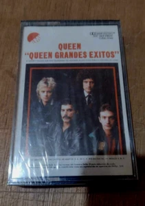 QUEEN - grandes exitos - BLUE SHELL , MEXICO TAPE, black box, NEW & SEALED - Picture 1 of 2