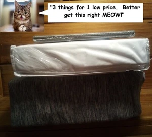 (22-10) TWIN TO XL TWIN SHEET SET / TWIN MATTRESS PROTECTOR / CONTAINER LOT - Picture 1 of 18