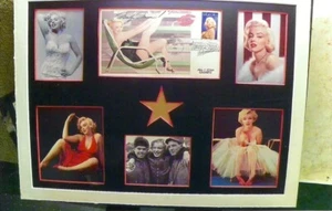 MARILYN MONROE AUTENTICO SPECIALE ANNULLAMENTO PRIMO GIORNO COPERTINA COLLAGE #3 - Foto 1 di 2
