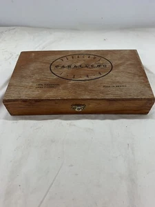 Vintage Wooden Cabalerro Cigar Box ~ Veracruz - Picture 1 of 11