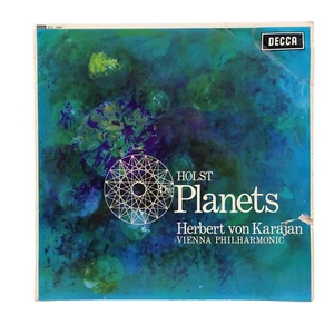 SXL 2305 ED2 Holst Planets Karajan Vienna Philharmonic Decca 1965 WBG EX/VG - Picture 1 of 11