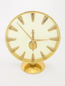 Super rare Jaeger LeCoultre 8-days inline table desk clock 60's - Picture 1 of 7
