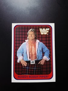 Rowdy Roddy Piper 1991 Merlin Card 10 WWE WWF WCW Wrestling - German Version - Picture 1 of 2