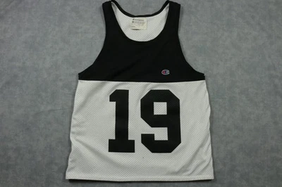 Camiseta de baloncesto reversible de malla Vintage Champion para hombre talla mediana hecha en EE. UU. 90s Foto 1 de 4