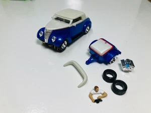 NU-RORA ~ " '32 FORD & trailer COMPLETE " RARE ~ NEW~ for AFX AURORA TYCO #8 - Picture 1 of 10