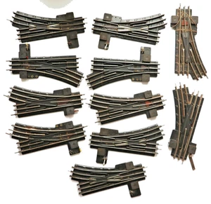 Zeuke Weiche (11 Stück) Spur 0 Konvolut für Blechbahn DDR Bastler - Picture 1 of 2