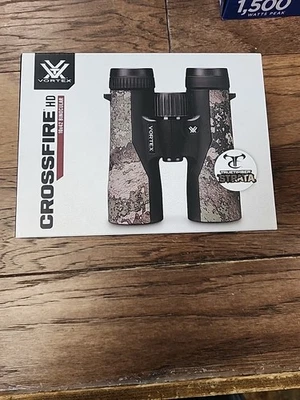Binoculares Vortex Crossfire HD TrueTimber Strata 10x42 estuche blando CFCAMO-4302-2 Foto 1 de 4