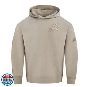 Pro Standard Mens NBA Phoenix Suns Neutral Pull Over Hoodie Taupe - Picture 1 of 5