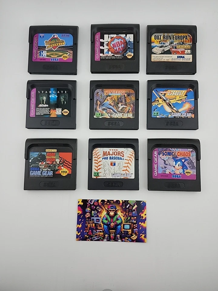Lote de juegos Game Gear - Streets of Rage - Road Rash - Nba Jam - Sonic y más Foto 1 de 1