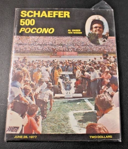 Schaefer 500 1977 USAC Champ Car Program en Pocono Raceway - 26 de julio de 1977 - Imagen 1 de 2