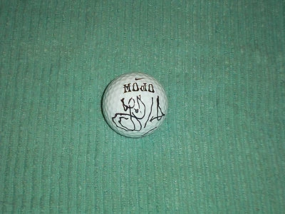 Pelota de golf Jesper Parnevik firmada a mano Nike Mojo PGA Foto 1 de 2