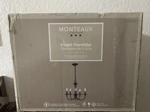 Monteaux Lighting 5-Light Oil Rubbed Bronze Chandelier - Picture 1 of 1