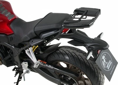 Honda CB650R Easyrack Top Box Carrier - Negro POR HEPCO y Becker (2019-2020) Foto 1 de 4