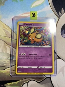 Pokémon TCG Dedenne SWSH Black Star Promos SWSH080 Holo Promo NM/MINT - Picture 1 of 3