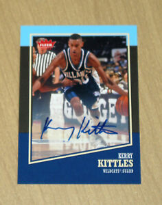 Kerry Kittles Basketball Autographed Sports Trading Cards 