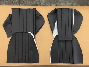 PORSCHE 911 912 COUPE OR TARGA REAR SEAT COVERS - GERMAN VINYL 1965 TO 1971 - Picture 1 of 1