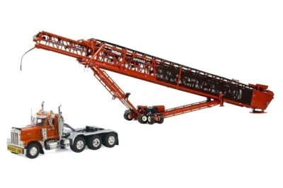 Transportador TeleStacker Peterbilt 379 e Superior TS150 - Modelo em escala TWH 1:50 novo - Imagem 1 de 4
