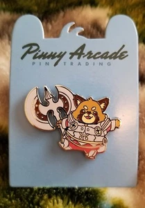 Pinny Arcade PAX West 2018 Popori Pin Tera En Masse Raccoon Warrior Prime - Picture 1 of 1