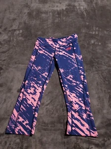 Leggings capri The North Face para mujer extra pequeños rosa azul, coloridos, usados en excelente estado - Imagen 1 de 6