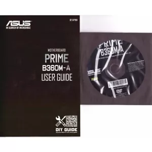 DRIVER CD + MANUALE ASUS PRIME B360M-A - Foto 1 di 1