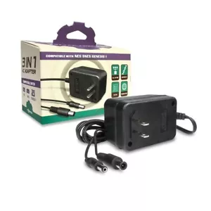 Tomee M03899 3-in-1 Universal AC Adapter For Genesis / Super NES / NES - Picture 1 of 3
