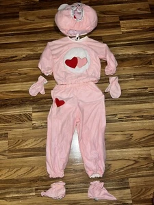Care Bear Love A Lot Vintage Halloween Kostüm Plüsch Handarbeit USA - Bild 1 von 8