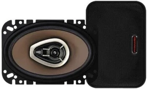 Pair 4x6 Triaxial 3-way Car Stereo Audio SPEAKERS Factory Upgrade Replacements - Picture 1 of 1