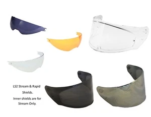 *Ships Same Day* LS2 Scratch Resistant Shields for FF328 Stream and Rapid Helmet - Bild 1 von 13
