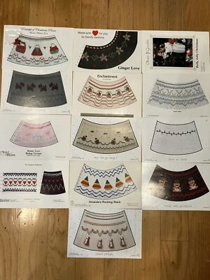 Lot 13 Bishop Smocking Plates Patterns Child Girl Boy Little Memories - Image 1 of 4