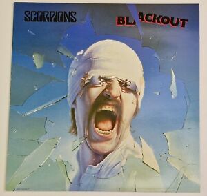 Scorpions, Blackout, Album de 1982, LP 33T, vinyle, VG+