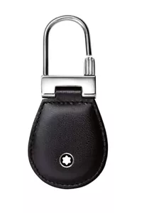 New MONTBLANC Meisterstuck Black Leather Key Fob Model MB14085 14085 - Picture 1 of 1