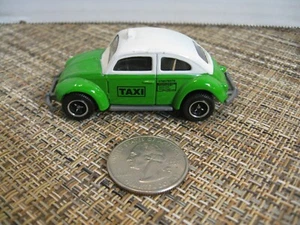 Matchbox Volkswagen Beetle Taxi - Green - 2002 - Picture 1 of 6