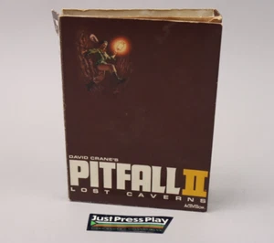 Pitfall II 2 Lost Caverns ColecoVision CIB Complete w/Gatefold Box & Manual! - Picture 1 of 12