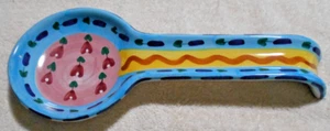 Hand Painted Spoon Rest made in Italy - Picture 1 of 2