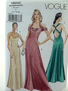 Vogue Patterns Sewing Wedding Dresses Media New For Sale In Stock Ebay