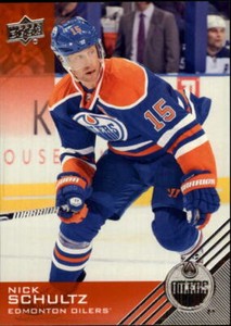 2013-14 Upper Deck Edmonton Oilers Oilers Hockey Card #85 Nick Schultz