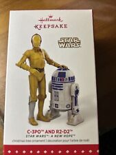 Hallmark Keepsake Ornament 2015 Star Wars A New Hope C-3PO And R2-D2 NIB