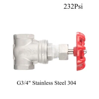 G3/4" ​Stainless Steel 304 Gate Valve 232Psi full Port Water oil gas NEW - Image 1 of 4