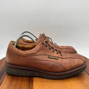 Mephisto Abel Air Relax GoodYear Welt Shoes Mens 9.5 D Brown Leather Oxfords - Picture 1 of 11