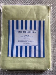 Pine Cone Hill Linen Pillow Sham Celery Green - Picture 1 of 4