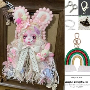 Muñeca Arcilla Figura Hágalo Usted Mismo Jojo Navidad Multifuncional Decoración Llavero Regalo  - Imagen 1 de 6
