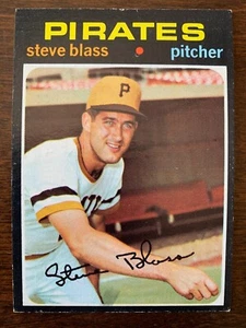 1971 Topps Baseball Card STEVE BLASS #143 Pittsburgh Pirates EX+ - Bild 1 von 2