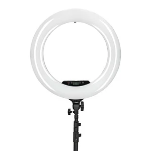PDX 21 pollici bi colore luce ad anello con treppiede e custodia - 3 supporti per cellulare luce led - Foto 1 di 2