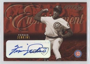 2003 Donruss Studio Enshrinement Auto /50 Fergie Jenkins #E-20 Auto HOF