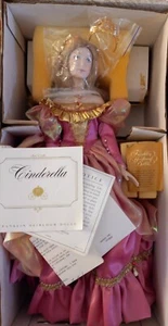 Porzellan Franklin Mint Erbstück Cinderella 18" Puppe - Bild 1 von 15