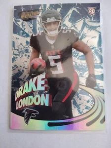 2022 Panini Zenith Football Drake London Revolution Rookie PR-25 Falcons - Picture 1 of 6